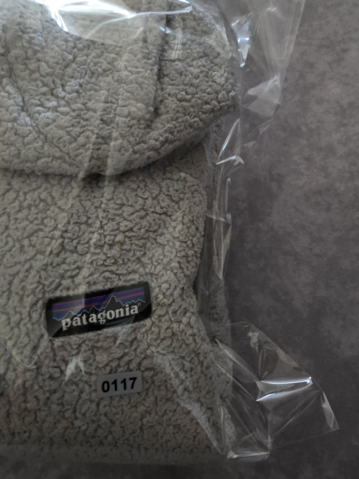 SKU0117 Patagonia Sherpa Fleece Hoodie Women’s Small Gray Half Zip Pullover Cozy