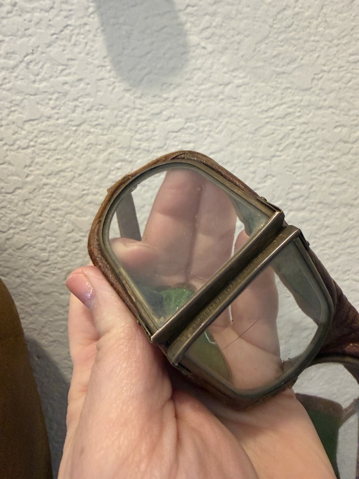 Ultra Rare 1902 Dunhill Motorities Leather Duster Coat Hat Goggles Set London W