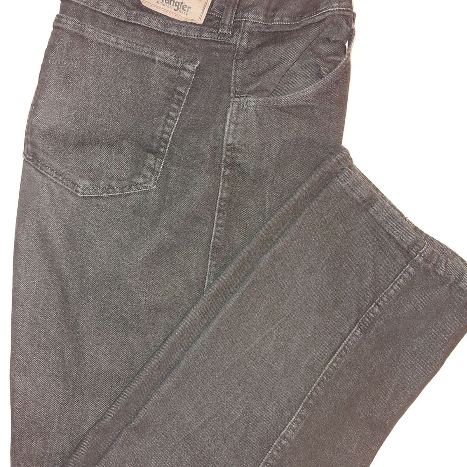 Wrangler Men’s Charcoal Straight Jeans