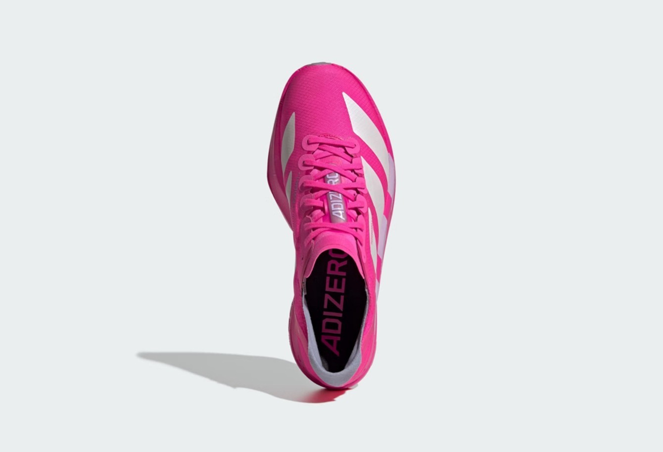 adidas Adizero Adios Pro 4💖’Shock Pink’ Pink Silver Men’s Sneakers