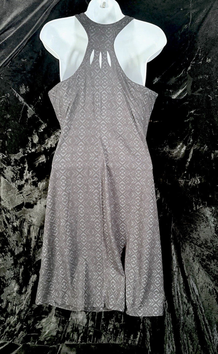 Kyodan Freedom Trail Athletic Dress Built-In Bra Charcoal Size M Medium EUC