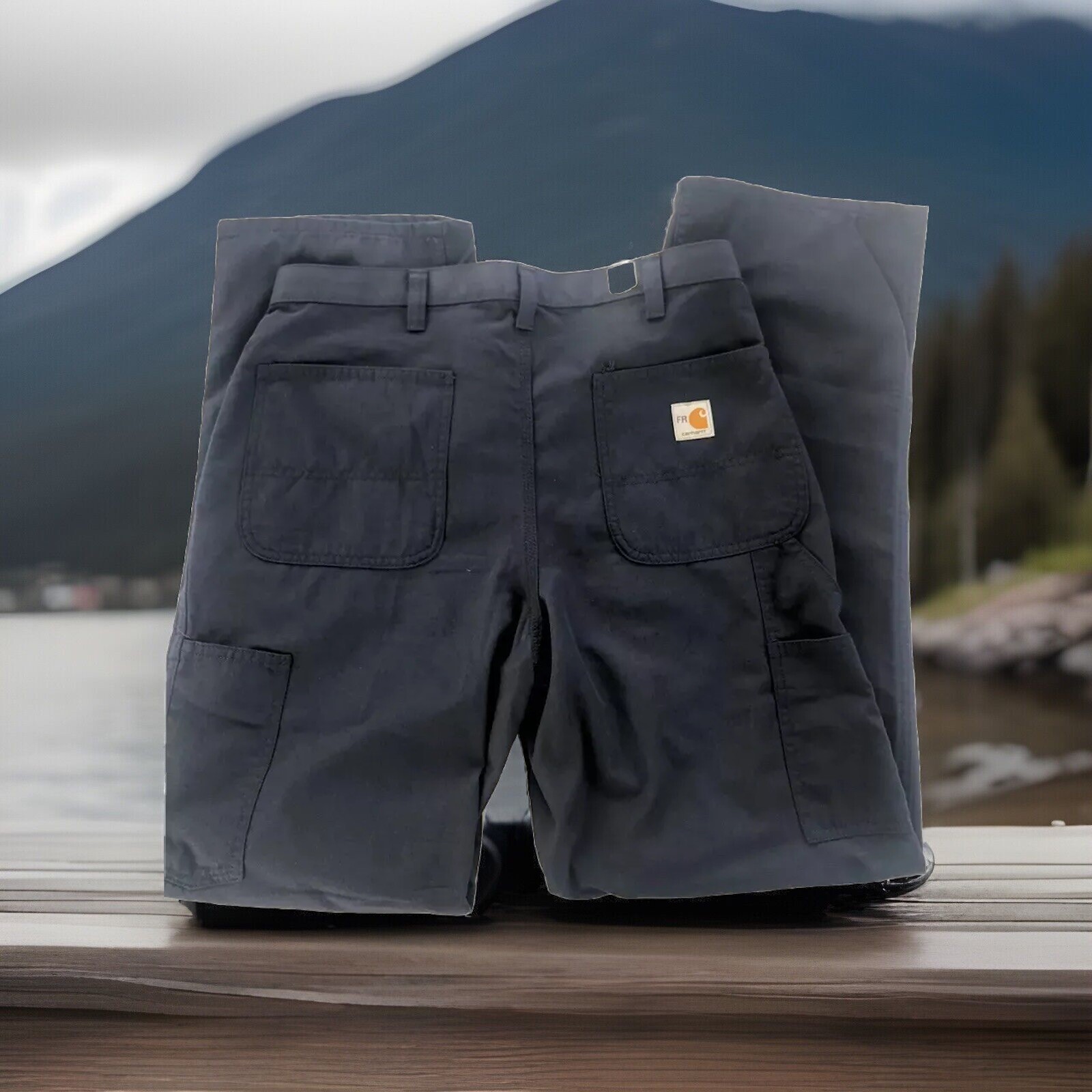 Lot 2 Carhartt FR Featherweight Work Dungarees 34×32 CAT 2 ATPV 10 Relaxed Fit