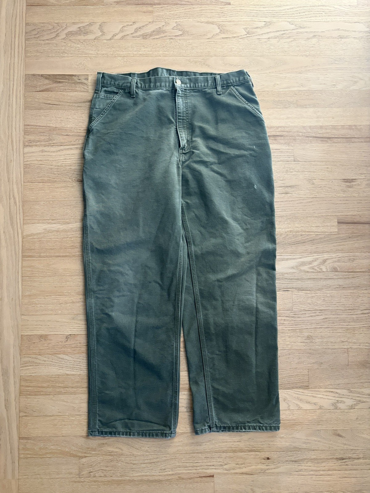 Vintage Carhartt 40×32 B11 MOS Original Dungaree Carpenter Mens Pants Jeans