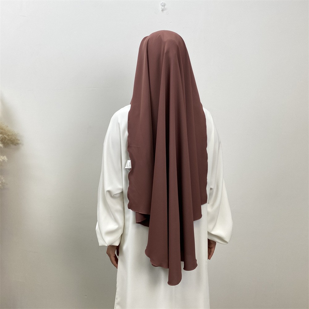Prayer Burka Large Overhead Headscarf Women Muslim Instant Hijab Veil Full Cover