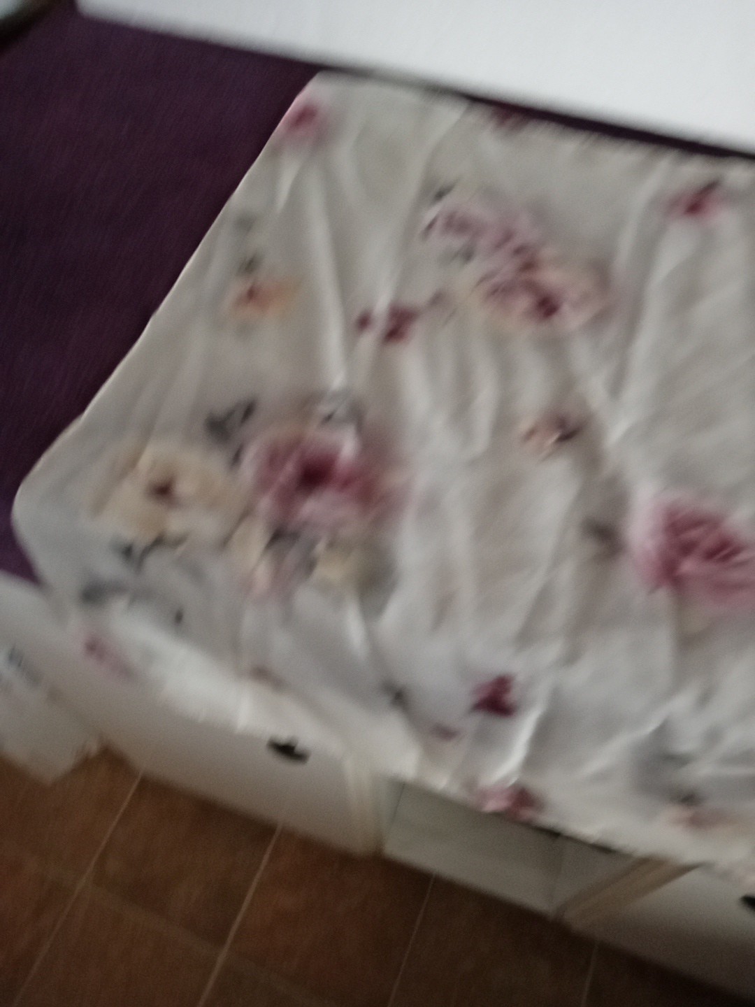 Cejon Ivory Multicolor Floral Polyester Scarf 20″ Square, Made In Italy