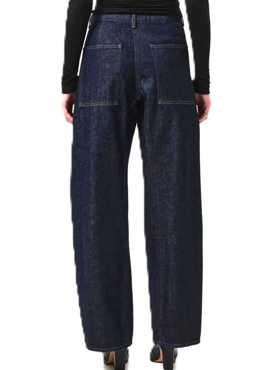 NWT $298 CITIZENS OF HUMANITY INES UTILITY DENIM TROUSER JEANS IN VIRGIL 27