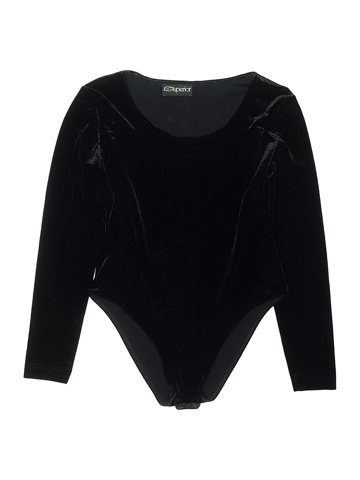 Superior New York Women Black Bodysuit M