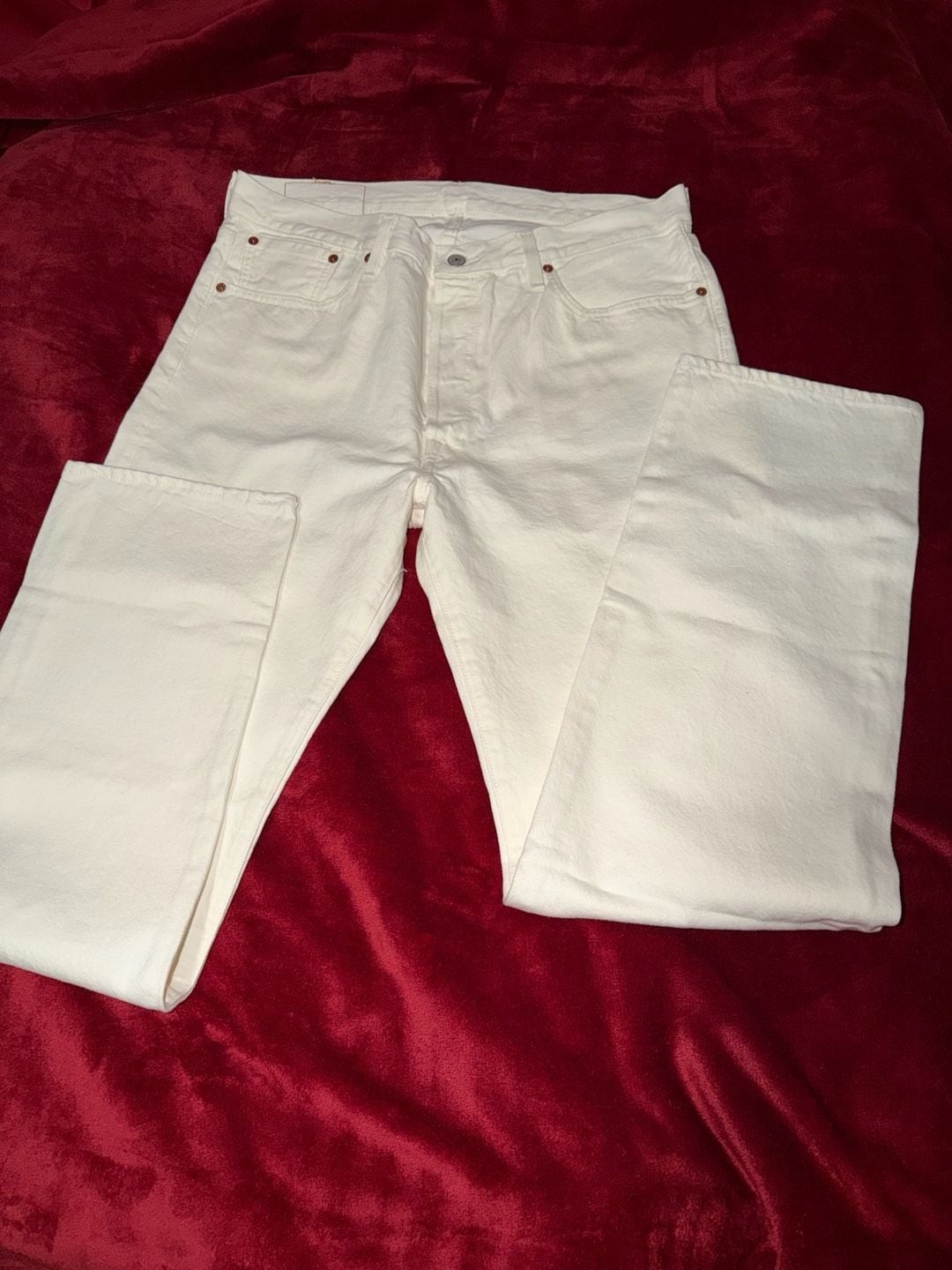 Levi’s x Denim Tears 501 DT Cotton Wreath Jeans White W34 L34
