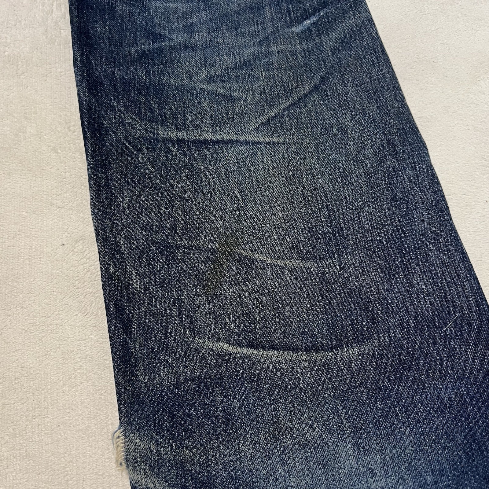 Levi’s 501XX 555 Valencia USA Big E Selvedge Jeans W33 L36 Distressed Boro