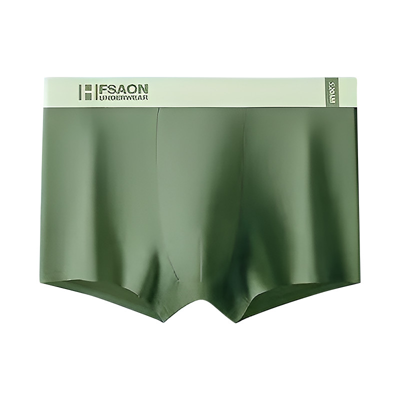 4 PCS Men’s Underwear Soft Boxer Briefs Breathable Comfortable Trunks