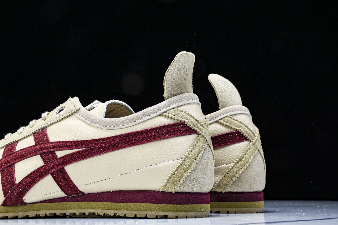 Onits*ka Tiger Mexico 66 SD Beige Beet Juice 1183C015-202 Unisex Size 4-11