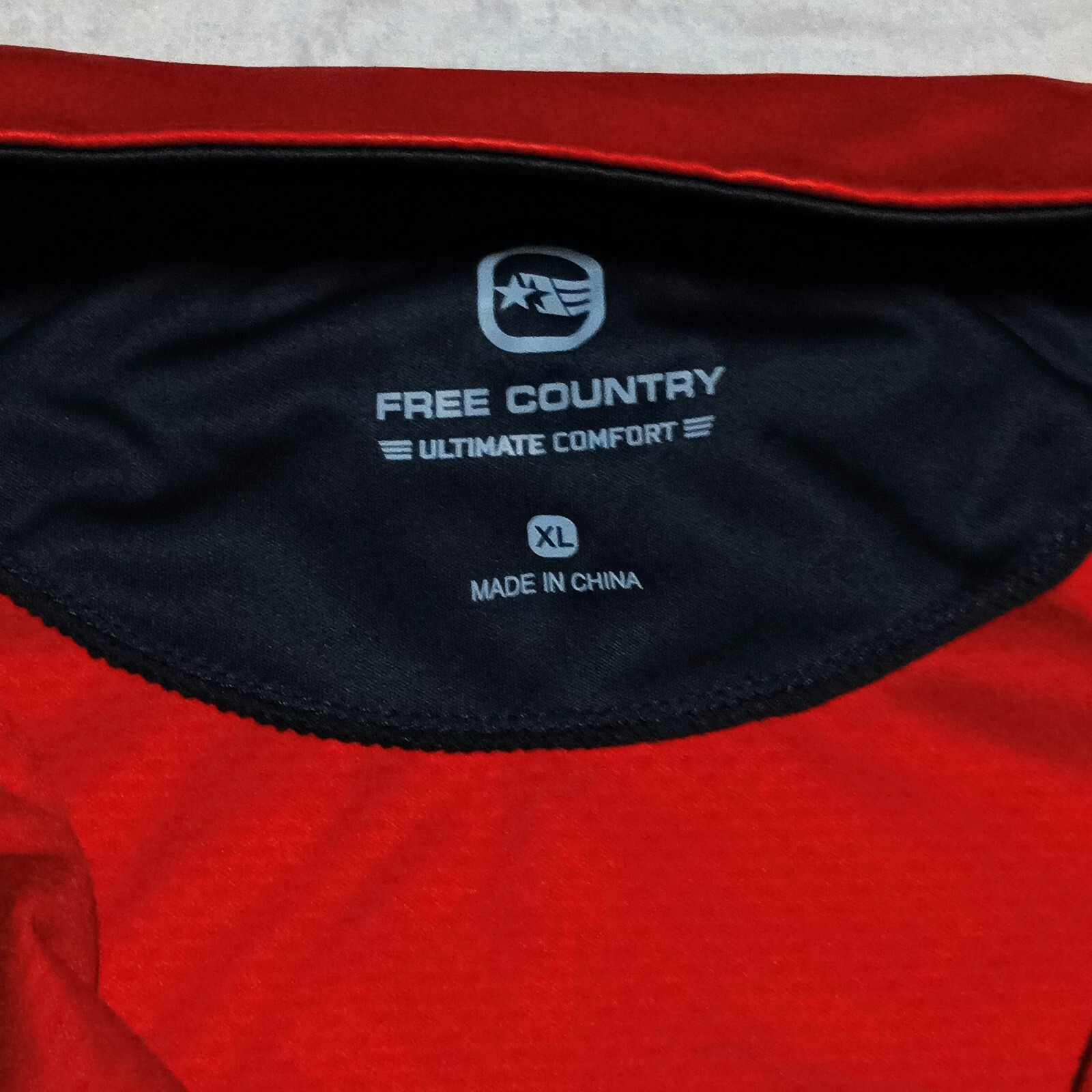 Free Country Men’s XL 1/4 Zip Pullover Long Sleeve Cycling Gym Athletic Shirt