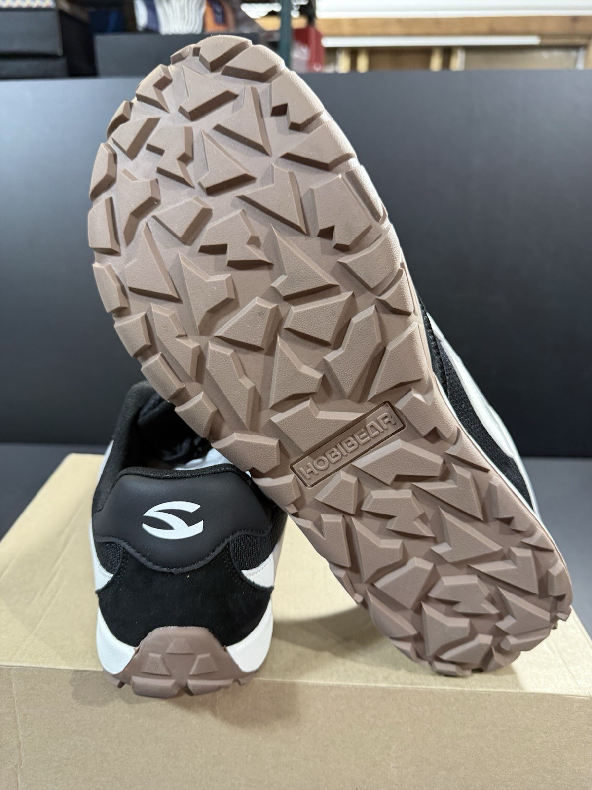 Hobibear Shoes Hareball Men’s Size US 13 EU 47 Wide Toe Box Black White