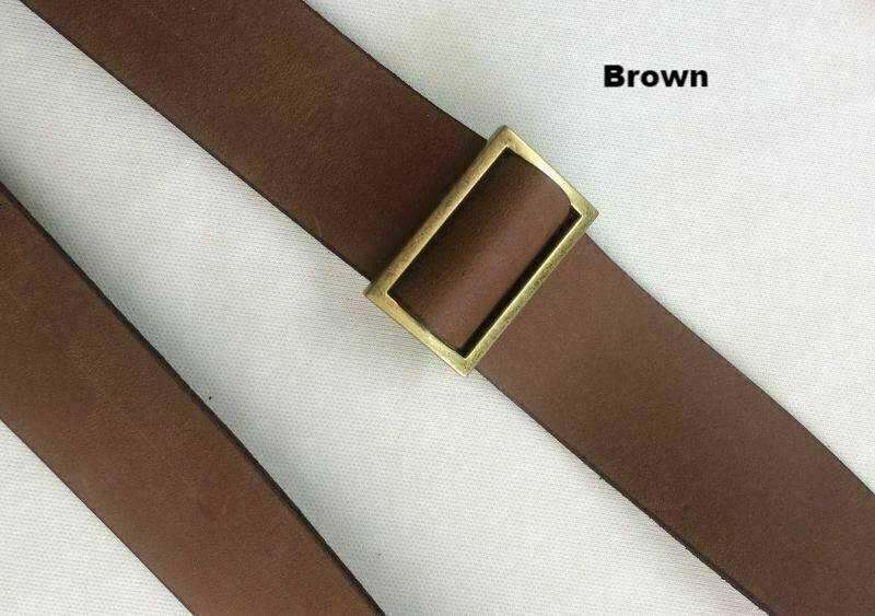 1.5″ Quality Leather Adjustable Convertible Slide Cross Body Bag Strap 3 Colors