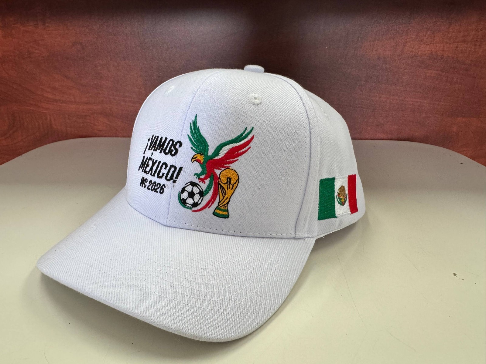 FAST SHIP – FIFA World Cup 2026 MEX USA CAN Cotton Hat, Detailed Embroidery