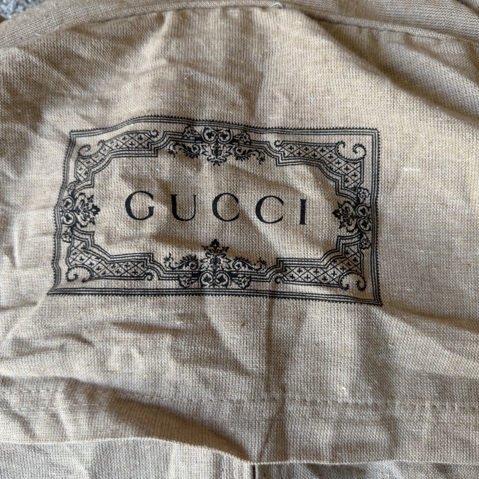 Gucci Cotton Canvas Windbreaker Jacket Web Stripe Logo Pullover Mens IT 52 UK XL