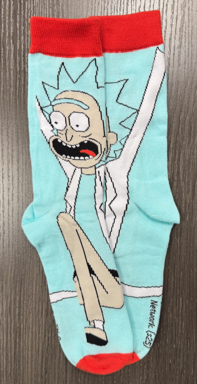 Brand New – One Size Fits Most – Rick and Morty – 6 Pair Casual Crew Socks
