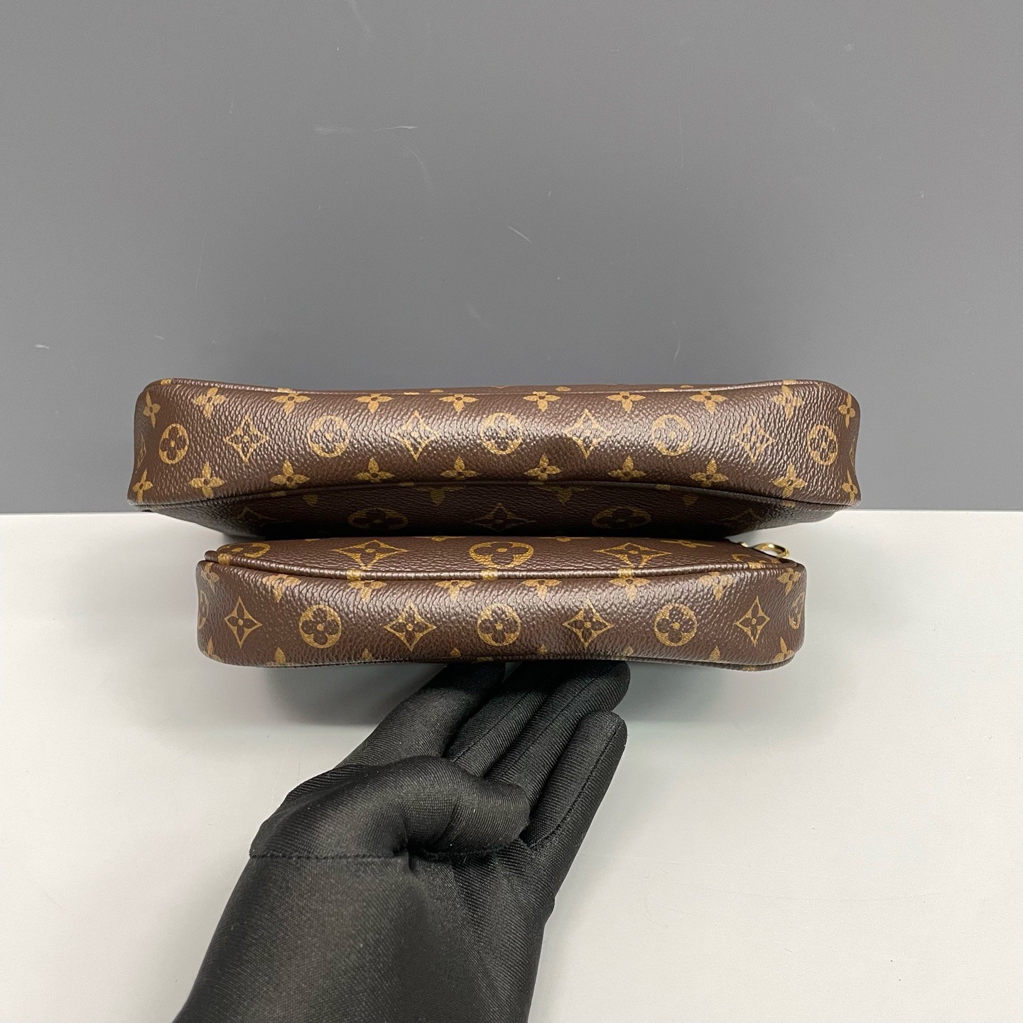 Louis Vuitton presbyette five-in-one shoulder bag chip paragraph (23*13*4)cm