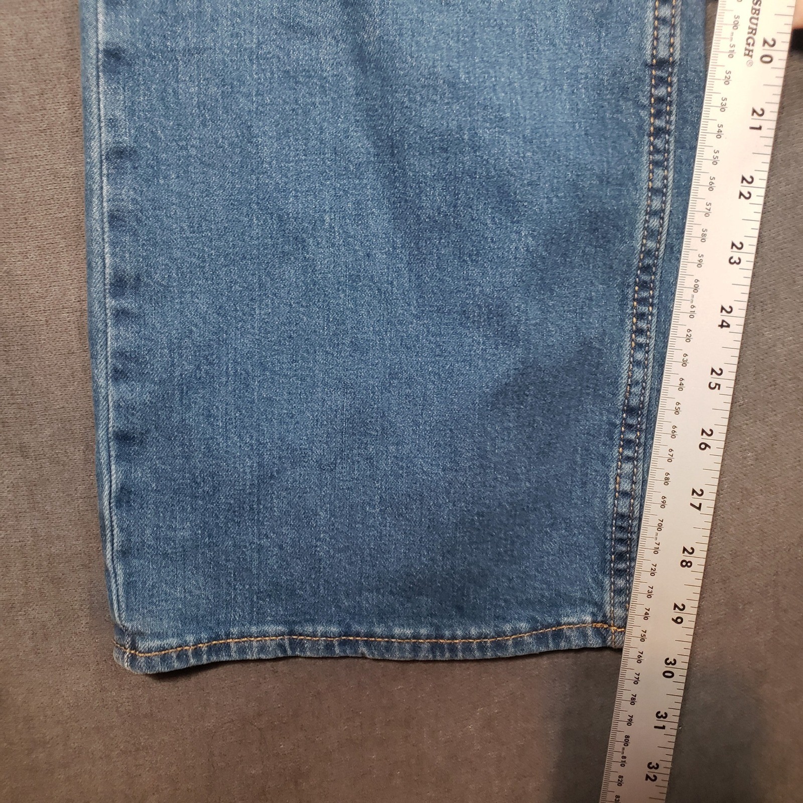 Old Navy Bootcut Jeans Mens 40×30 Light Wash Built-In Flex Denim