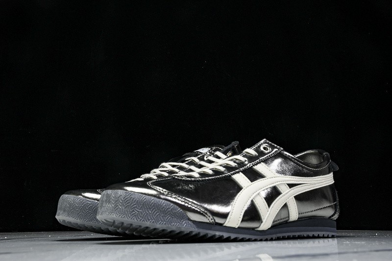 Onits*ka Tiger Mexico66SD Metallic Series Metropolis Cream 183C468-020 Size 4-11
