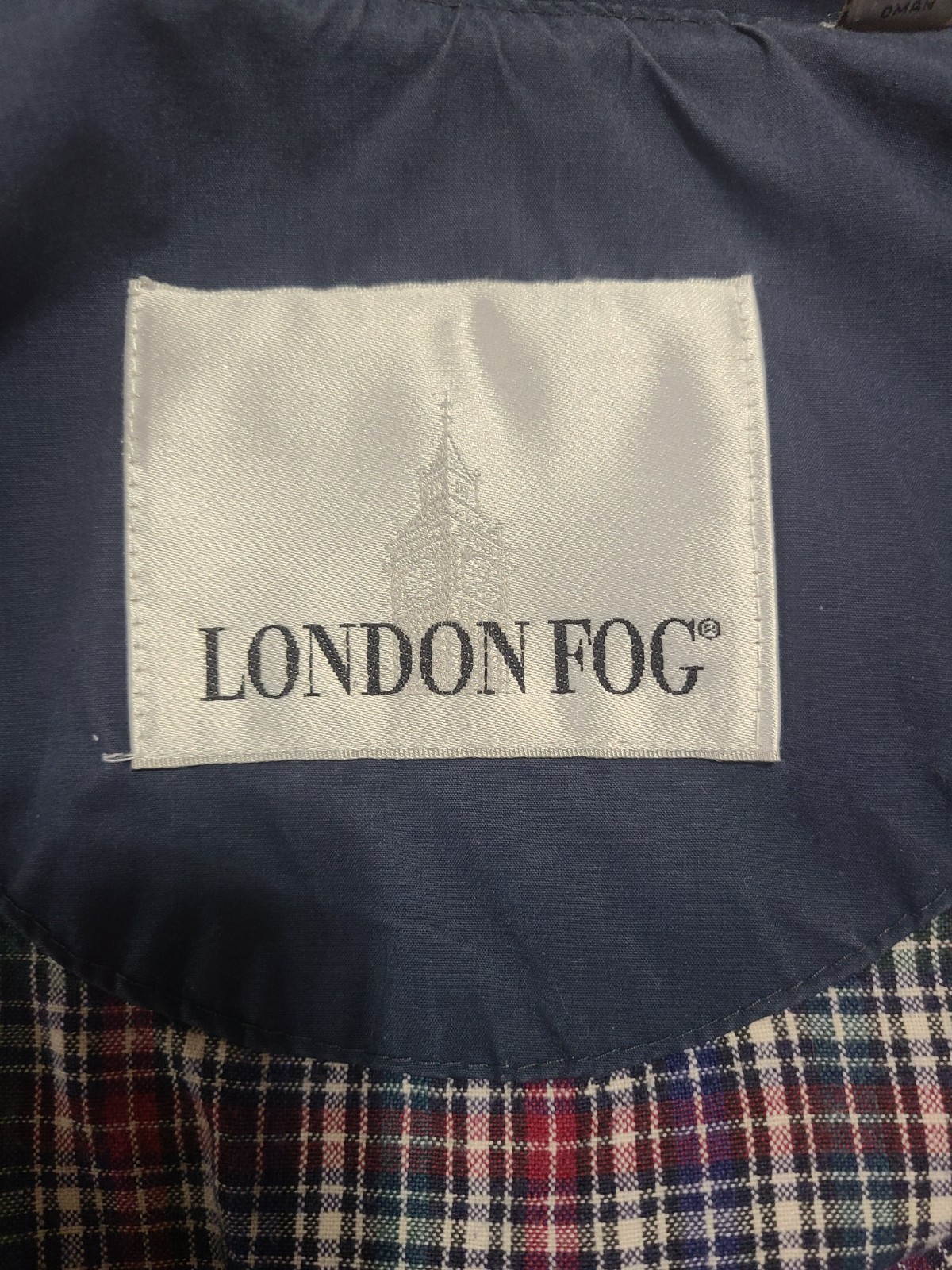 Vintage London Fog Bomber Style Jacket Tan Khaki Size Large