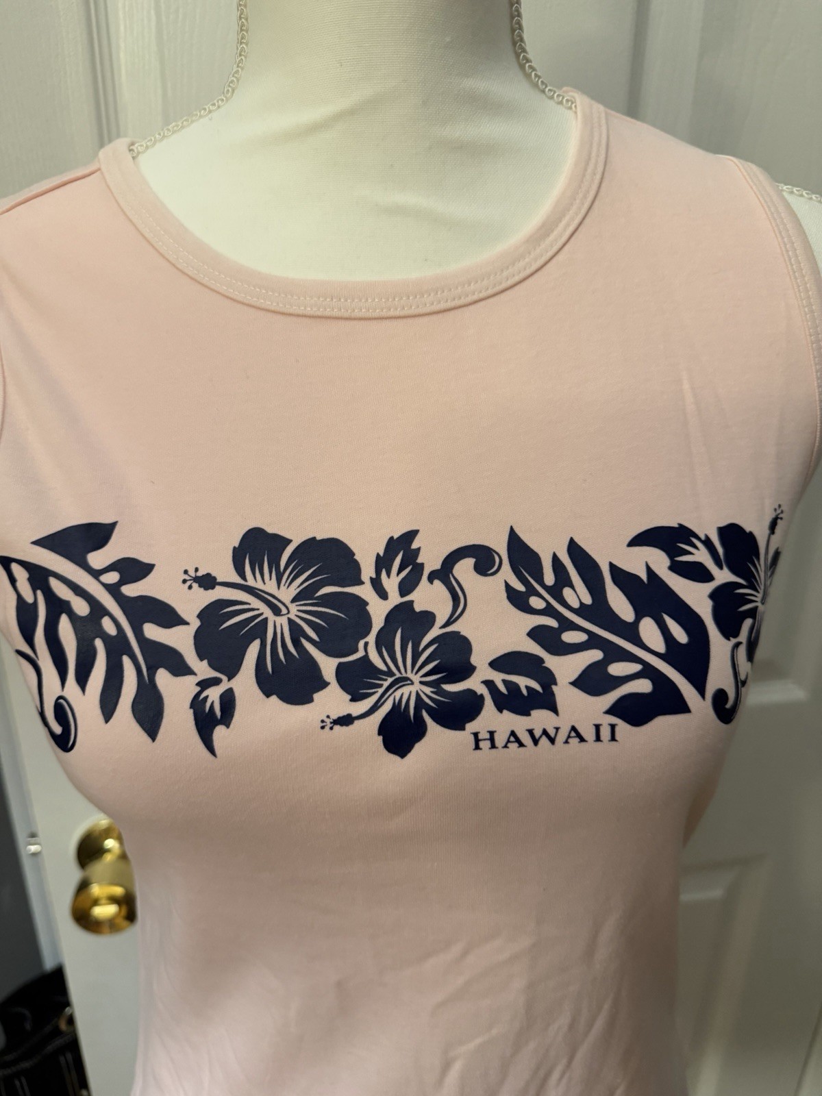 Pink Hawaii Tank Size XL
