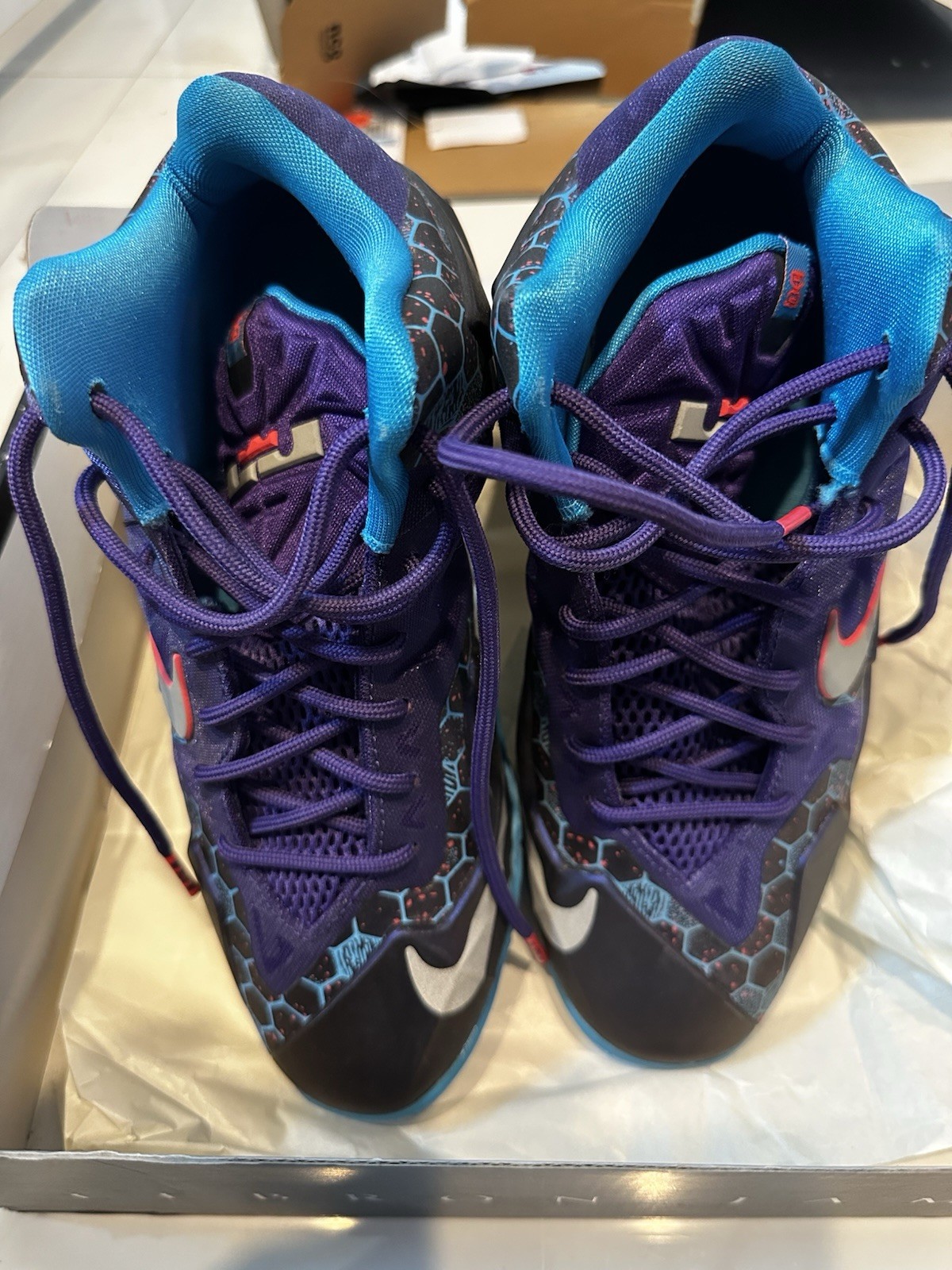 2014 Nike LeBron 11 ‘Hornets’ Size 6Y