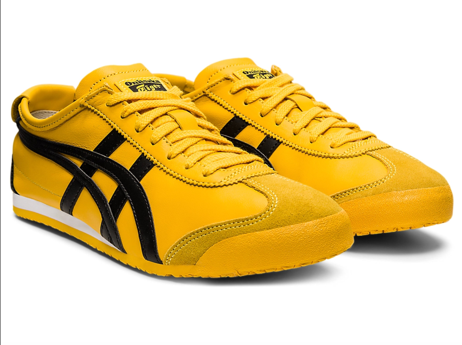 NEW Onitsuka Tiger MEXICO 66 Kill Bill 1183C102 751 YELLOW BLACK Men’s US 4-9.5