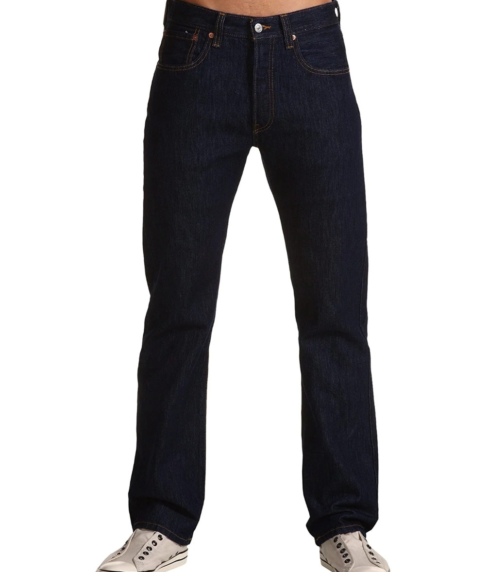 Levi’s Men’s 501 Original Fit Jeans Rinse 29×32 Straight Leg Denim NWT