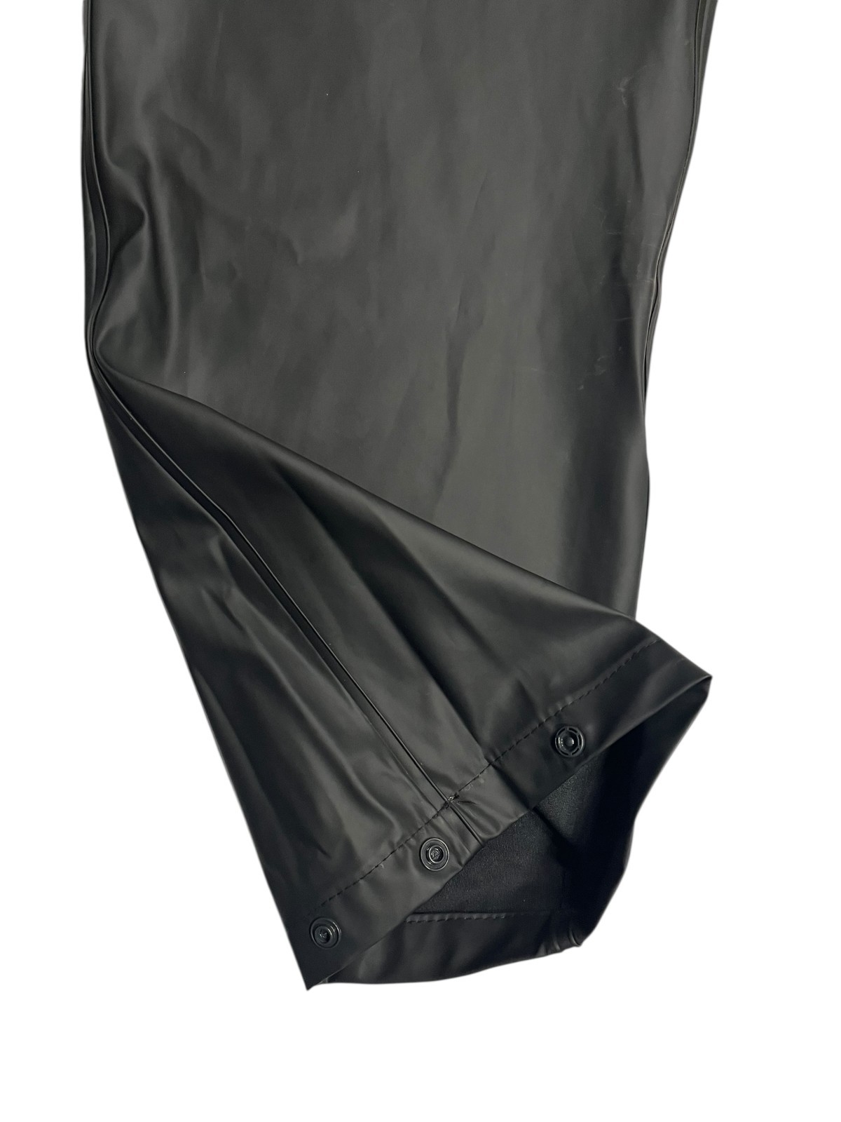 HELLY HANSEN Black 100% Polyurethane OUTDOOR RAIN PANTS Kid Hike Gear YOUTH L/16