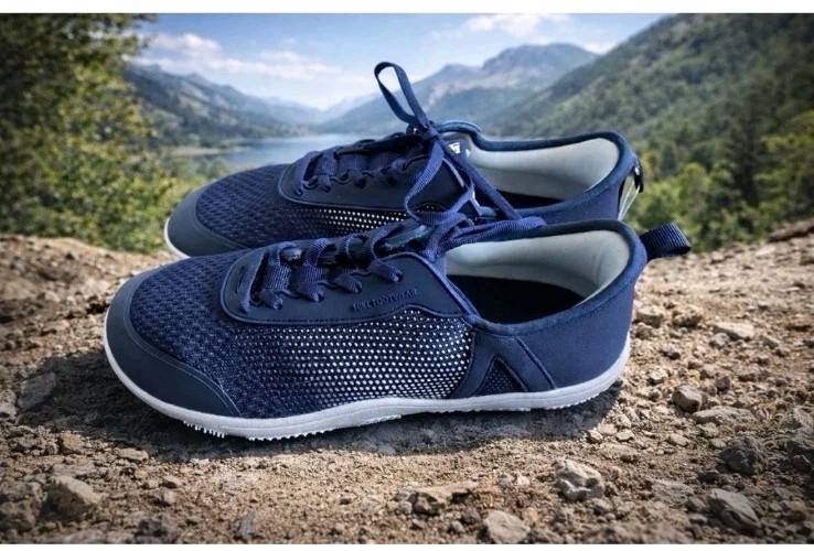 Hike Footwear HF Stride Barefoot Shoes Blue Sz EU 36 Unisex Womens 6 Mens 4