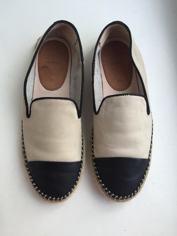 women roots espadrilles beige leather 36.5