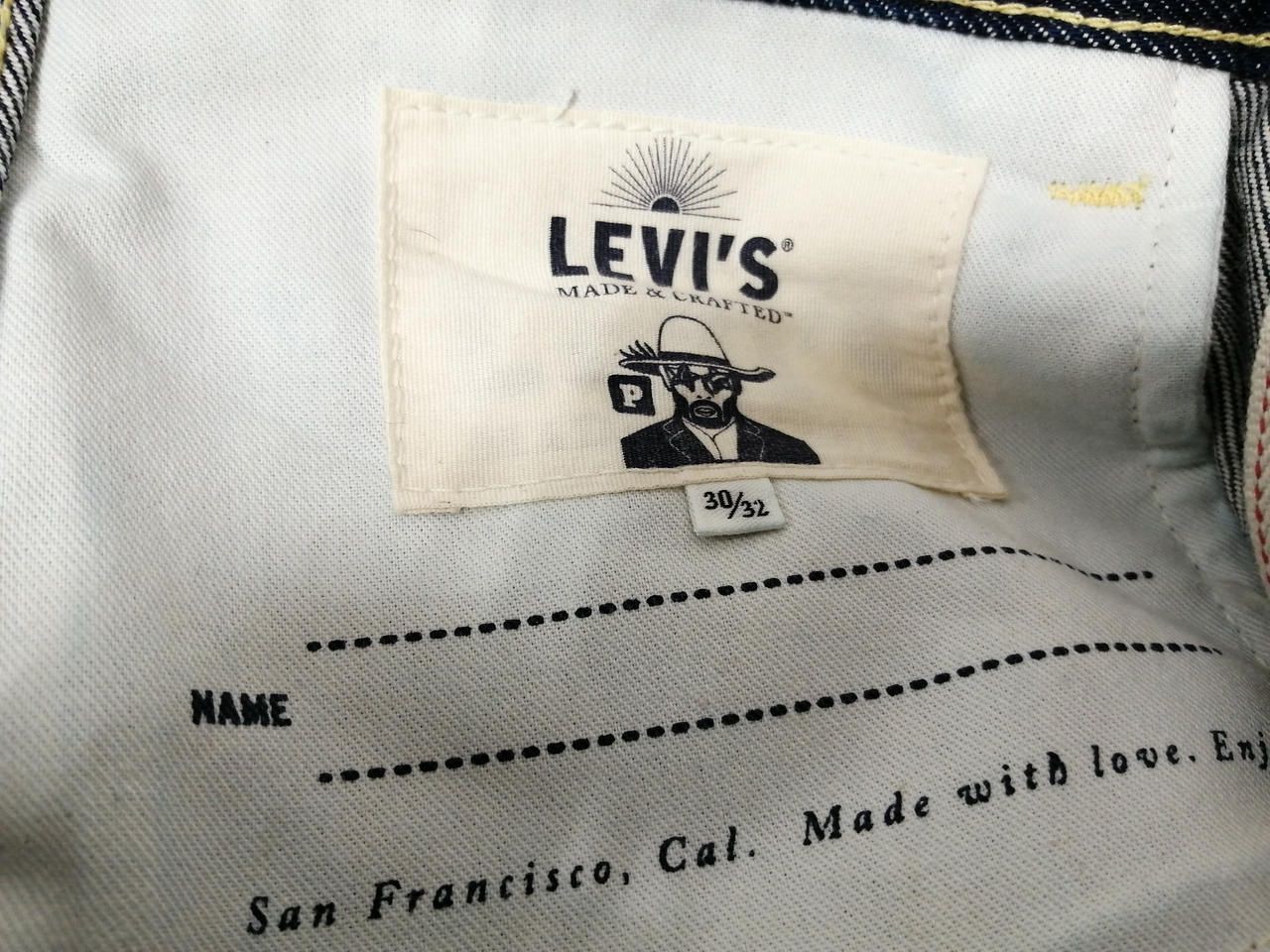 Levi’s Made & Crafted X Poggy The Man Mack Queen Pants Used