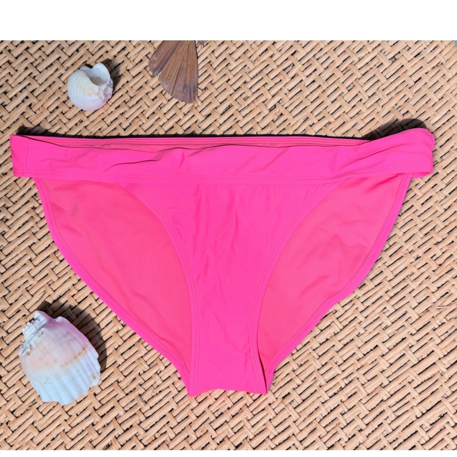 No Boundaries – Hot Pink Bikini Swim Bottoms – Women’s XL *NWT*