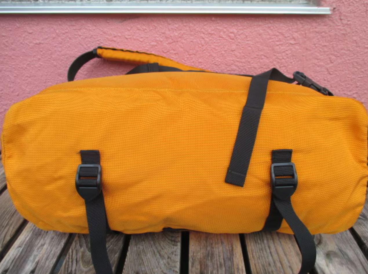 PATAGONIA 2000FW Critical Mass Bag Mango H 14.9 x W 20 x D 7.8 in Made in USA
