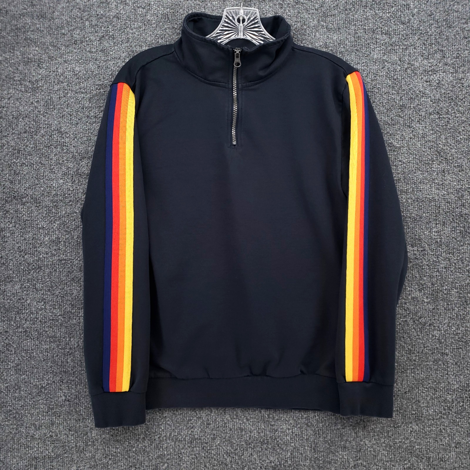 Aldi Sweatshirt Women Small Gear Capsule Collection 1/4 Zip Pullover Employee