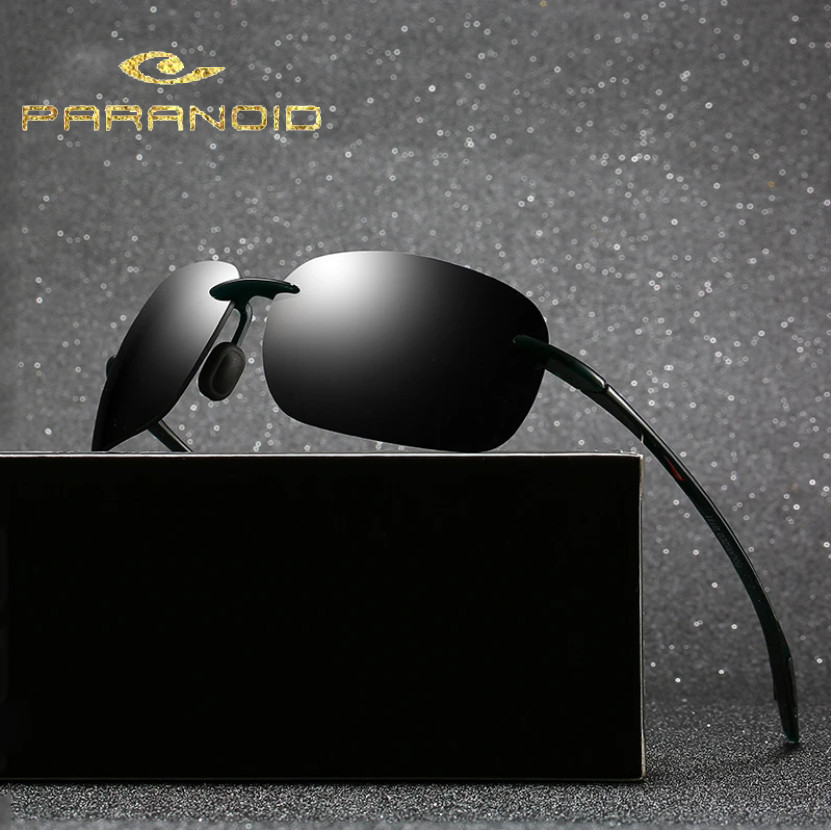 Lightweight Rimless Sport Sunglasses Men Women Driving Riding Glasses UV400