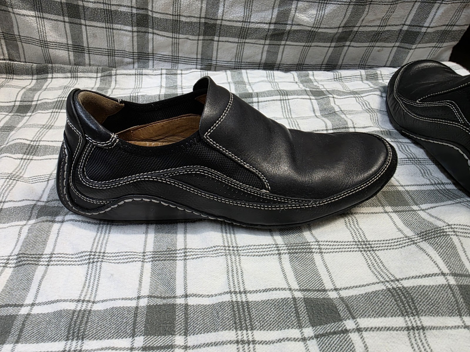 Cole Haan Air G Series Black Leather Driving Loafer C05444 G7 Size Men’s 8M