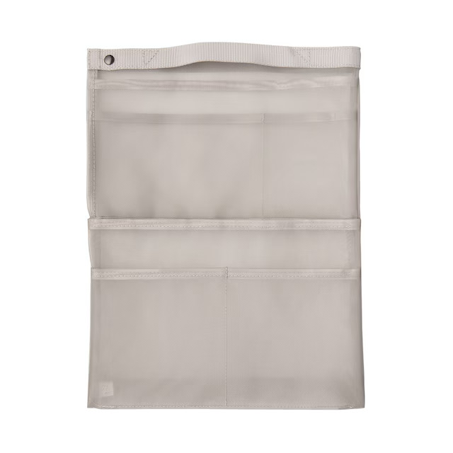 MUJI Nylon Mesh Bag-in-Bag – A4 Vertical Type (13.39 x 10.63 x 1.18 inches)
