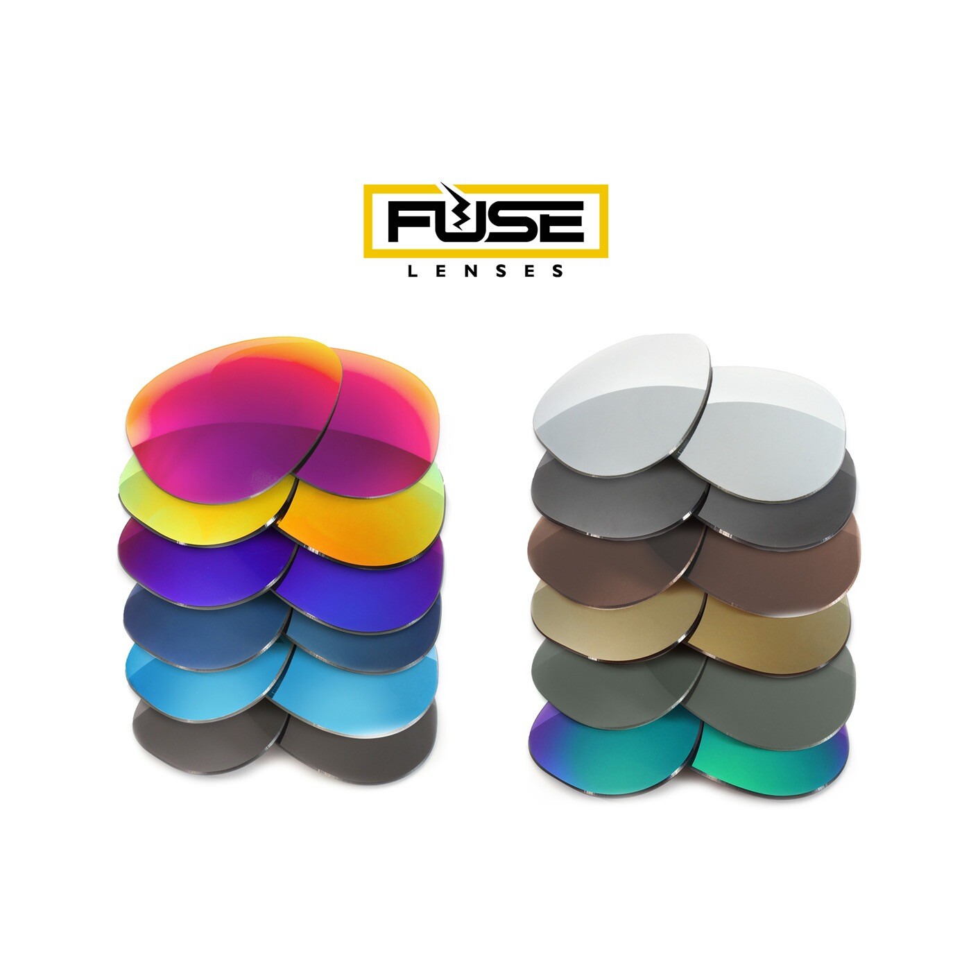 Fuse Lenses Replacement Lenses for Ray-Ban RB3267 (64mm)