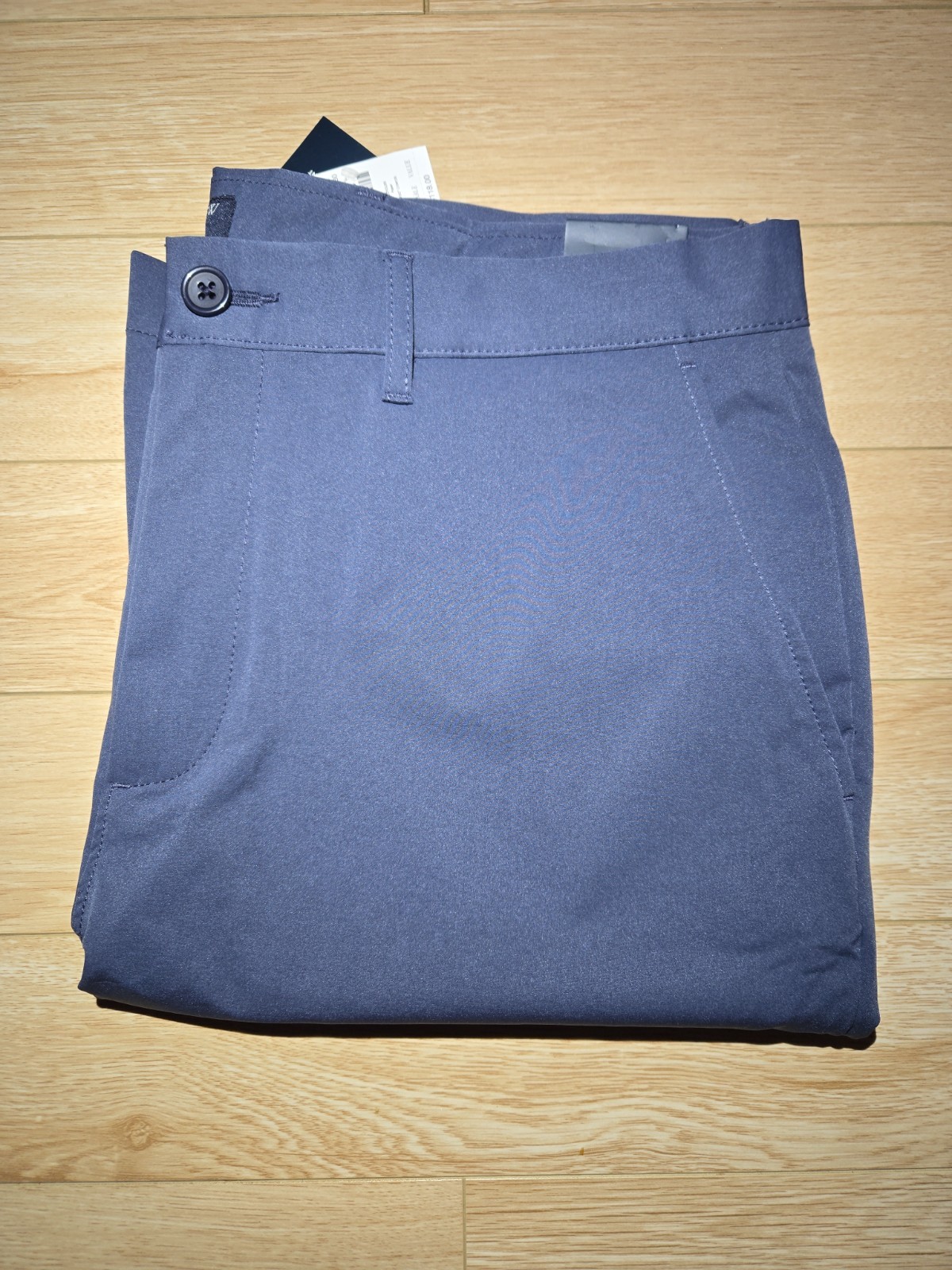 J CREW Straight Fit Tech Pants Stretch Men’s Size 33×30 – Heather Ink – NWT