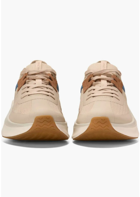 Cole Haan Grand pro All day runner leather sneaker Shoe US 8M BEIGE $225.00