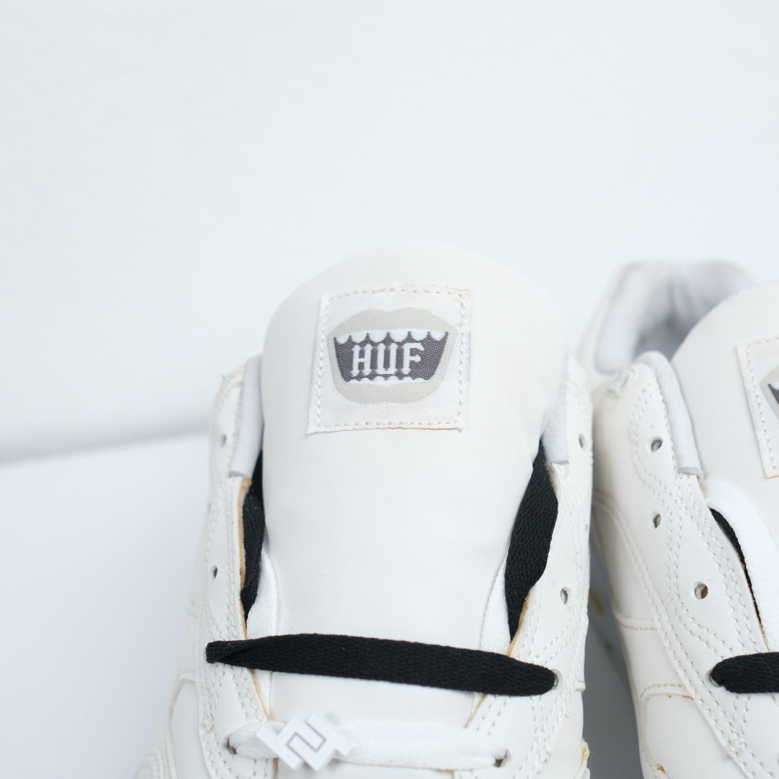 Vintage 2007 DVS Huf 4 White 3M size 9 Skate Shoes READ