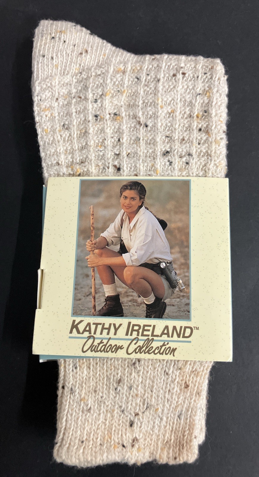 Vintage Hiking Socks Outdoor Collection Kathy Ireland New Old Stock style 2577
