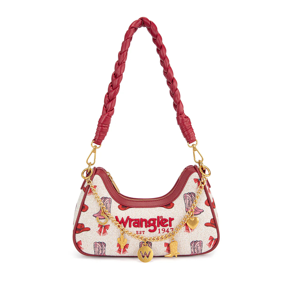 Wrangler Western Print Cowgirl Shoulder Bag