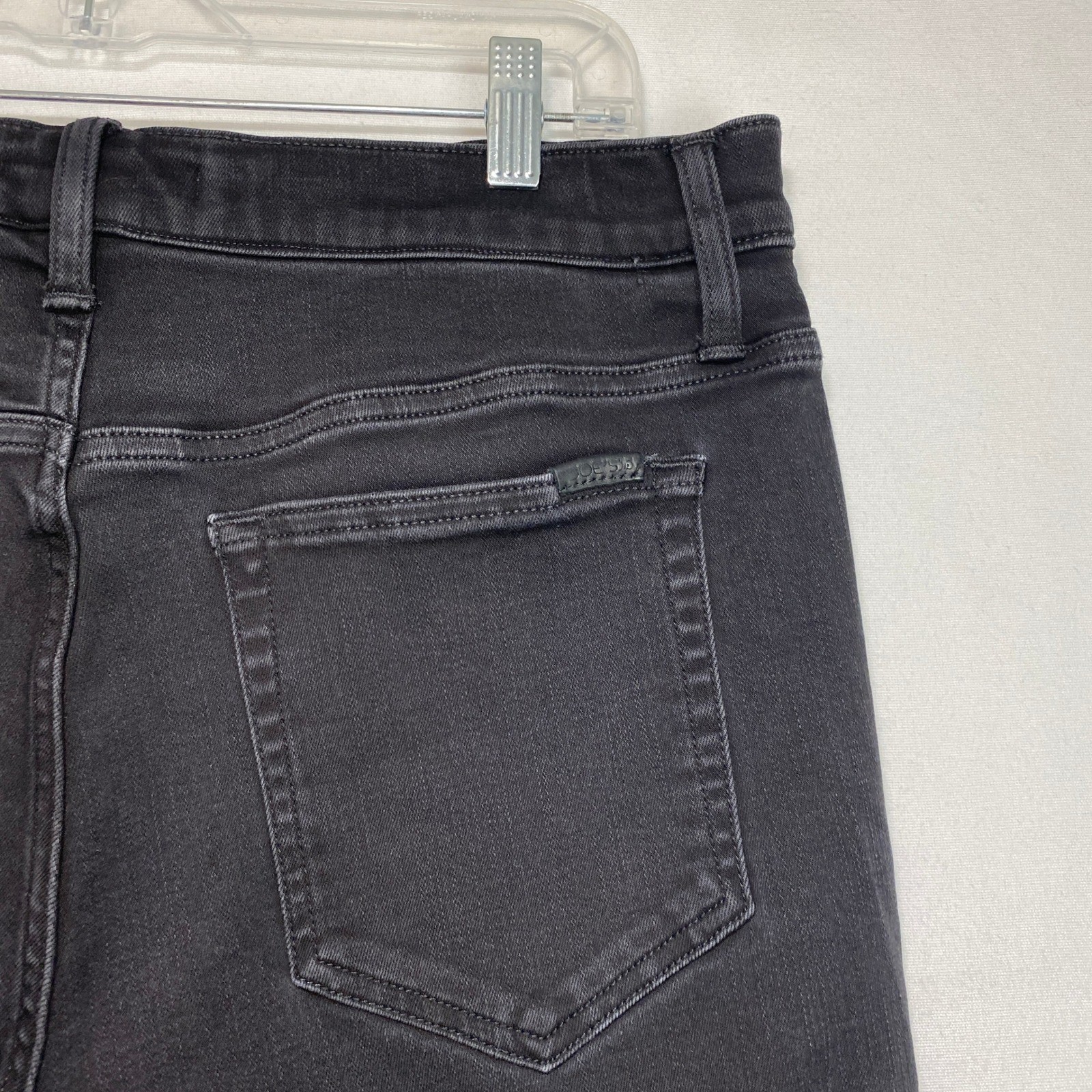 Joe’s Jeans The Brixton Griff Men 34 Black Kinetic Straight Narrow Jeans 34×31