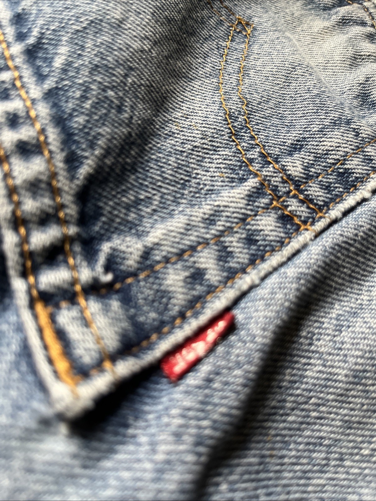 Levi’s 505 Series Men’s Light Blues Denim Sizew36-L34 Preowned