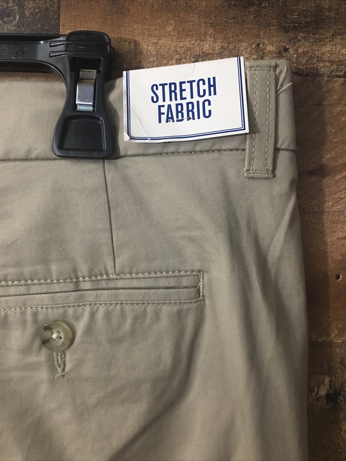 Dillard’s Rowm Pants Men 38X32 Chino Stretch Fabric 98% Cotton 2% Spandex NWT