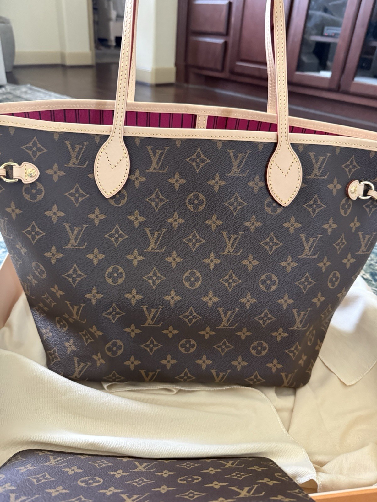 Louis Vuitton Monogram Tote Bag Neverfull