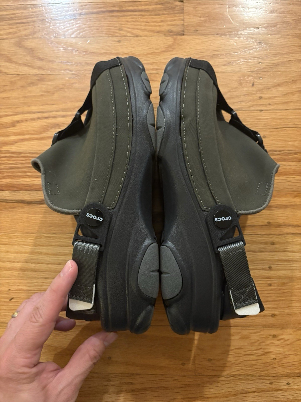 BEAMS x Crocs Technical Cobra Buckle Clog Size M8 W10 In Olive